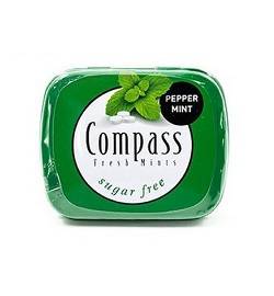 کمپاس انواع قرص خوشبو کننده دهان بدون قند 50عددی